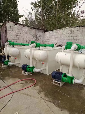 江蘇聚丙烯立臥式環保型水噴射真空機組水噴射真空泵塑料PP羅茨真空抽氣設備