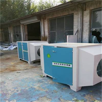 偃師市樂旺YW廠家熱薦機械噴漆廢氣處理設備 汝陽縣漆霧凈化環保設備 活性炭環保柜 產品運行穩定安全可
