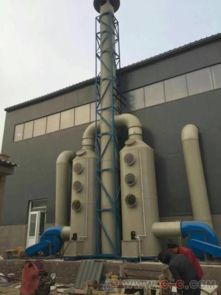 沐洋環(huán)保pp噴淋塔降溫壓塵廢氣凈化器設(shè)備